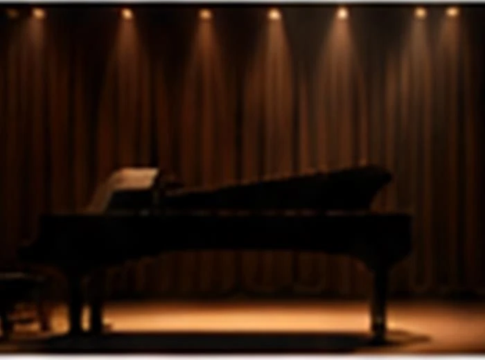 Piyano sahne performansı